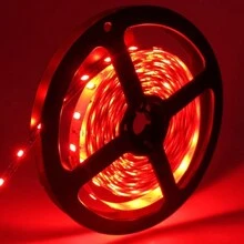 1 件红色 5V LED 灯带适用于汽车智能电视背景照明适用于家庭客厅游戏室卧室装饰圣诞节万圣节装饰