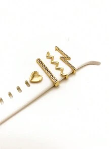 Accesorios De Banda De Reloj Inteligente - Dorado - Ver 3