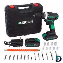 Electric Drill Cordless Screwdrivers 21v 2 Batteries - 黑色 - 查看 2