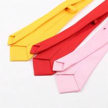 1 Miếng Quý cô Tím Polyester Cà vạt Thích hợp Đối với Mỗi ngày Mặc Và Các bữa tiệc - Màu tím - Xem 4