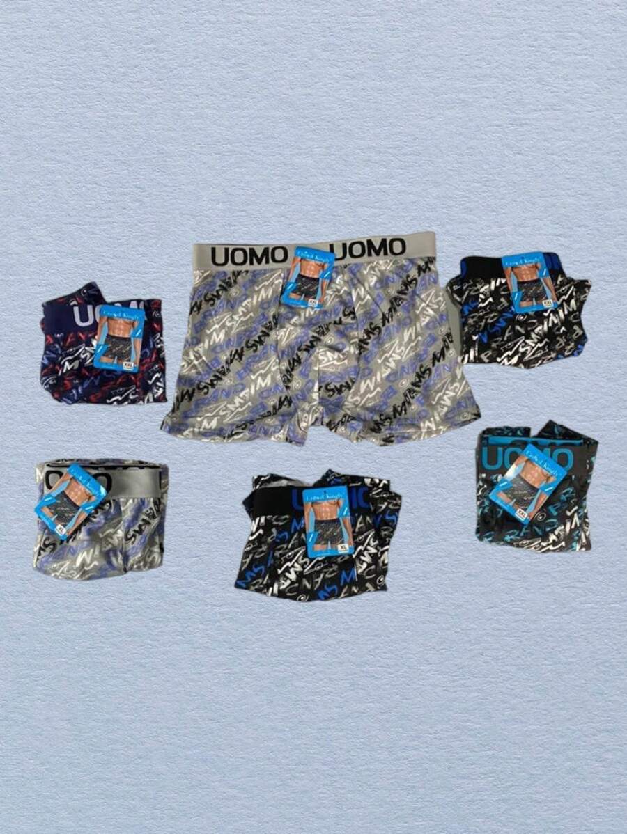 PAQUETE DE 6 BOXER SMTIM PARA HOMBRE - Multicolor - Ver 1