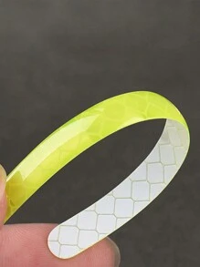 20入組汽車輪毂反光貼紙,摩托車和電動車輪邊裝飾條 - 紅色 - 查看 6