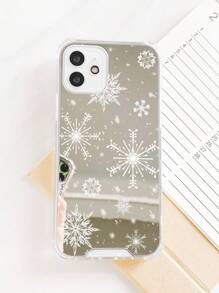 1 Ốp điện thoại chống rơi họa tiết bông tuyết Giáng sinh bằng Acrylic tương thích với iPhone 11/12/13/14/15/15pro/15 Plus/15 Promax/16/16pro/16plus/16promax/7plus/8plus/X/Xs Max/Xr/11pro/12pro/13pro/14pro/12mini/13mini/11promax/12promax/13promax/14promax/14plus/6/6s/6plus/7/8/Se - Nhiều màu - Xem 2