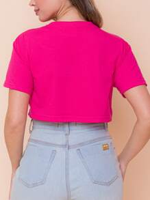 Women T-Shirts - Hồng - Xem 2