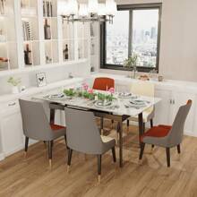 Sillas de comedor - Beis - Ver 4