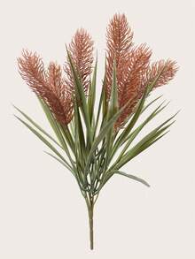 1 Miếng Cỏ Pampas nhân tạo Bó hoa , Vật liệu nhựa , Phong cách Bohemian , Thỏ Cái đuôi Cỏ Nhà  Trang trí Với Của kèn , Thích hợp Đối với Nhà  , Lễ cưới , Buổi tiệc , Và Nhà nông Chủ đề - màu nâu - Xem 6