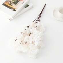 1束人造櫻花枝,婚禮裝飾,日式風格,家居裝飾 - 白色 - 查看 2