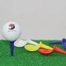 高爾夫椅形t型釘,塑料高爾夫t型釘,塑料釘子背釘,50mm,4種顏色 - 藍色 - 查看 2