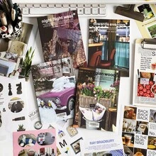 Pegatinas Surtidas Con Temática Del Bosque Noruego, Multifuncionales Simples Y De Moda - Beis - Ver 3