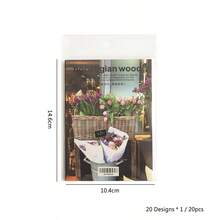 Pegatinas Surtidas Con Temática Del Bosque Noruego, Multifuncionales Simples Y De Moda - Beis - Ver 2