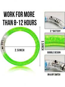 20pcs LED Bracelets Light Up Bracelets,Halloween Birthday Party Favors,6 Color Glow Sticks Bracelets Glow In The Dark Party Supplies Non Candy Gift Halloween Treats Bag Fillers,Suitable For Christmas Party,Birthday, Wedding, Carnival, Party, Concert, Sports Event, Costume Party, Friends Gathering,Photo Shoot,Club Night, Glowing Accessories