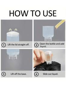 1 件头皮涂抹梳、油涂抹瓶、药用头皮头部液体梳子精油护发头部头皮按摩刷头皮涂抹梳、旅行便携式发油涂抹瓶、头皮按摩刷、精油护发刷、头皮涂抹梳、便携式发油涂抹瓶、头皮按摩和护发梳、精油头部液体刷、遮瑕膏混合刷，非常适合化妆初学者艺术家 Y2k 护肤 G - 粉色 - 查看 4