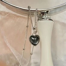 熱感變色心形項鍊,以這款可愛的變色心形項鍊驚喜你的女友 - 愛心項鍊 - 查看 3