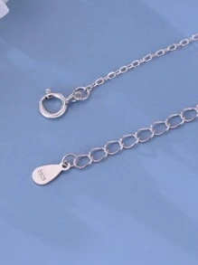 1pc European And American Style 925 Sterling Silver Evil Eye Bracelet, Adjustable, For Men And Women