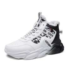 保暖内衬，保暖，香港风格高帮运动鞋