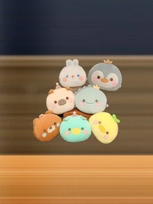 1pc Gray Penguin Hand Warmer Winter Warm Hand Warmer - Light Grey - View 2