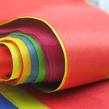 100pcs Multicolor Triangle Pennants, 50m Total Length, Outdoor Party Decoration Flags For Wedding, Birthday, Festival, Celebration,