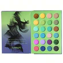 72 Colors Eyeshadow Palette, 3D Neon Book Eyeshadow Palette 3 Layers Natural Glitter And Matte Eyeshadow Set Sequins And Shadows - Multicolor - View 7