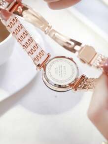 KEZZI 1pc Kezzi Elegant Luxury Alloy Band Fashion Watch