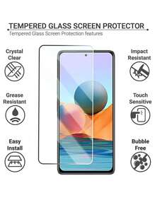 3 Pcs High-Definition Anti-Scratch Anti-Explosion Screen Protector Film Applicable For Infinix// Gift For Birthday, Family, Friends Tempered Glass, Phone Screen Protector, Phone Accessories - Clear - View 4