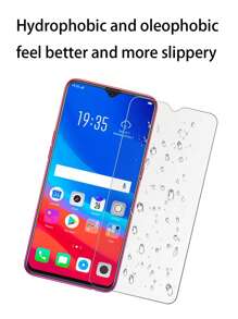 3 Pcs High-Definition Anti-Scratch Anti-Explosion Screen Protector Film Applicable For Infinix// Gift For Birthday, Family, Friends Tempered Glass, Phone Screen Protector, Phone Accessories - Clear - View 3