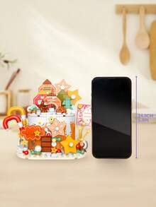 LOZ Starlight Candy Cake Puzzle Mini-particle Toy For Girls, Suitable As Office Gift For Colleagues - Brown - View 3