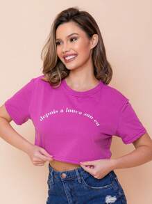 Women T-Shirts - Purple - View 1