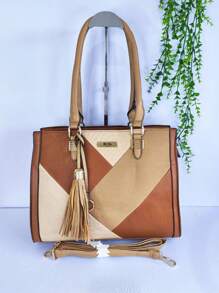 Women Tote Bags - 摩卡棕 - 查看 1