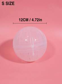 Hamster Exercise & Stress Relief Training Toy Hamster Running Ball - White - View 5