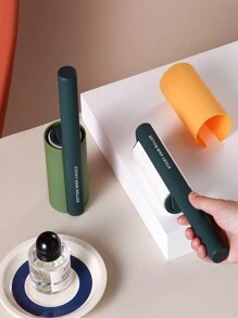 1入便攜式毛絨滾筒,立式家居必備黏滾筆刷,可撕式可去除灰塵和寵物毛髮60張 - 彩色 - 查看 2