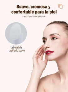 Lavado Facial con Ácido Hialurónico 150ml – Limpiador Facial Profundo, Hidratante, Burbuja Suave, Limpieza Facial Intensa sin Aromas Añadidos - Limpiador de Lujo para Piel Radiante - Azul y blanco - Ver 3