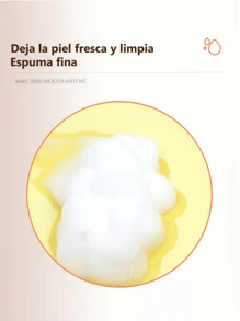 Lavado Facial con Ácido Hialurónico 150ml – Limpiador Facial Profundo, Hidratante, Burbuja Suave, Limpieza Facial Intensa sin Aromas Añadidos - Limpiador de Lujo para Piel Radiante - Azul y blanco - Ver 4