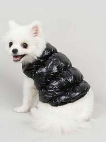 1入組素色寵物夾克 - 粉色 - 查看 2