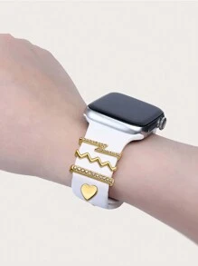 Accesorios De Banda De Reloj Inteligente - Dorado - Ver 4