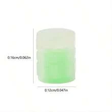 4pcs Fluorescent Night Glowing Decors For Car, Motorcycle, Bicycle - Tyre Hub Luminous Valve Caps