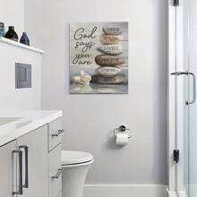 Modern Home Decor Canvas Print Without Frames: Zen Artwork Inspired By Bible Quotes, For Wall Decoration In Living Room, Bedroom Or Any Indoor Space,Wall Art,Poster Gifts Birthday Graduation