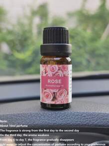 1pc Water Soluble 10ml Rose Aromatherapy Essential Oil Refill - Brown - View 2