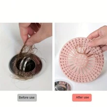 1 pièce Bouchon de drain de salle de bain, filtre à débris, filtre d'égout de cheveux, facile à installer et à nettoyer, pour salle de bain, baignoire et cuisine, accessoires de salle de bain, outils de salle de bain