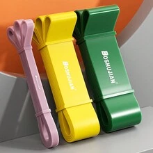 Orange Pilates Elastic Band For Exercise And Fitness - Orange - View 5