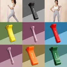 Orange Pilates Elastic Band For Exercise And Fitness - Orange - View 1