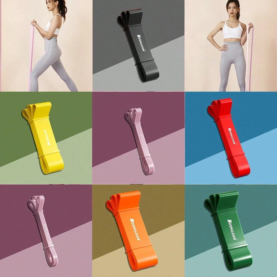 Orange Pilates Elastic Band For Exercise And Fitness - Orange - View 1