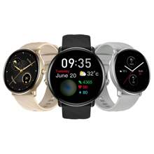 件 Zeblaze Gtr 3 Pro 智慧手錶，銀色，Amoled 螢幕，316l 不銹鋼框架，Ip68 防水，休閒風格 - 銀色 - 查看 2
