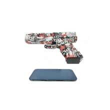 1set Skull Patterned Soft Bullet Handgun With Manual Eject Shell And 10pcs Soft Bullets & 8pcs Shell, For Teenager's Outdoor Shooting Games And Holidays, Such As Christmas, Etc. - Multicolor - View 5