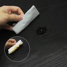 1 Roll Black Wooden Grain Wallpaper - Black - View 7