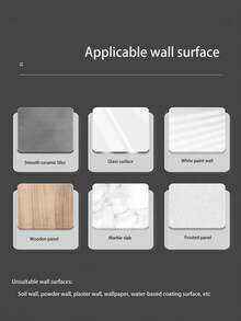 1入組家用粘貼掛鉤,強力承重,可不需鑽孔,安裝在浴室毛巾,門,牆上