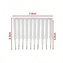 Showerhead Nozzle Cleaning Brush - White - View 2