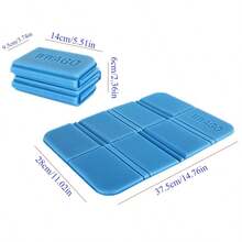 戶外可摺疊座墊,攜帶方便, 防潮防水泡沫墊子,適合露營、野餐和草地等場所