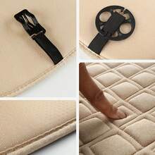 1 件汽車座椅套、汽車後座保護裝置、適用於大多數汽車、車輛、suv 等的通用座墊、柔軟舒適、汽車內裝配件