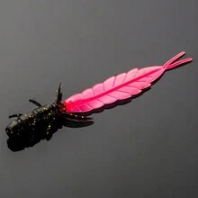 20入組ab色彩75mm / 2.95in 1.3g柔軟魚餌,逼真仿魚誘餌 - 彩色 - 查看 6