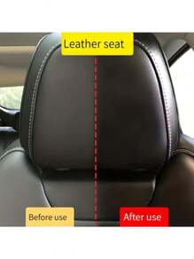 GLANBERT 1PC Car Leather Seat Maintenance and Care Oil Multifunctional Maintenance Cream Interior Polishing Stain Removal Refurbished Leather Sofa Cleaning - Black - View 6